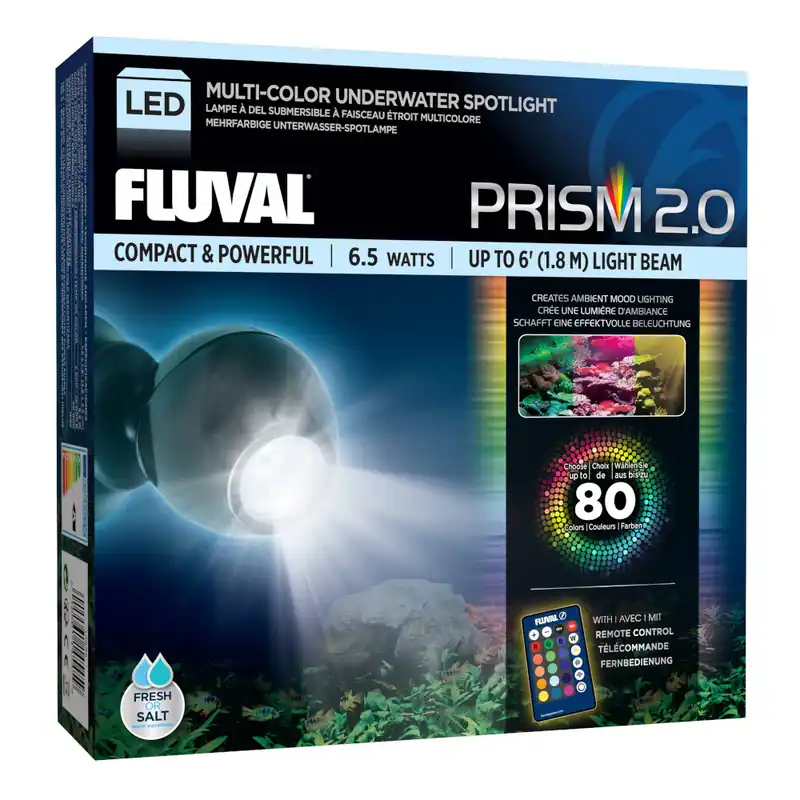 Must-Have Fluval PRISM 2.0 LED-Spot-Light, 6.5 Watt, RGB